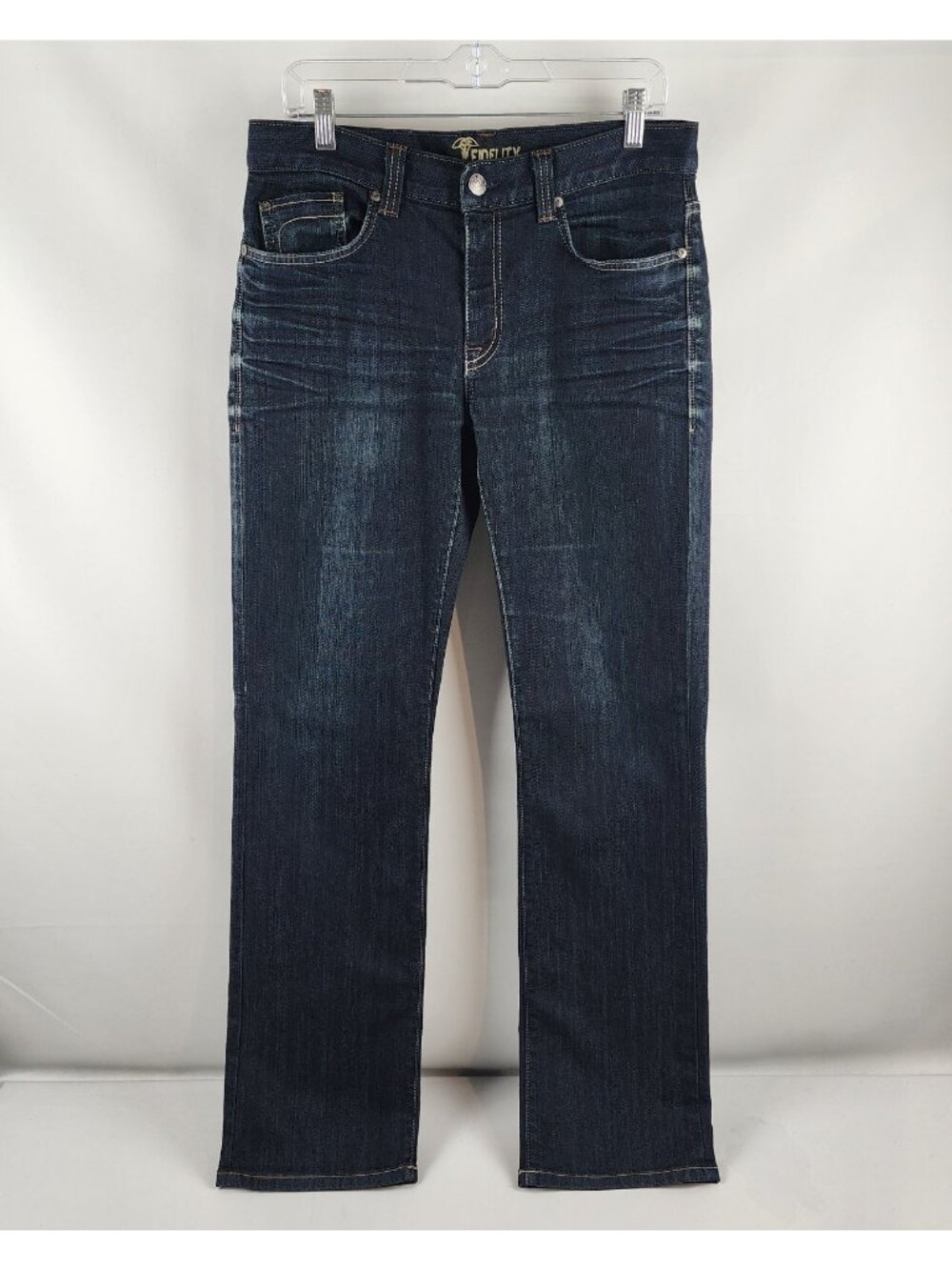 FIDELITY Denim 5011 Mens 31 M3010T Sabbath Rinse Straight Blue Jeans Made USA